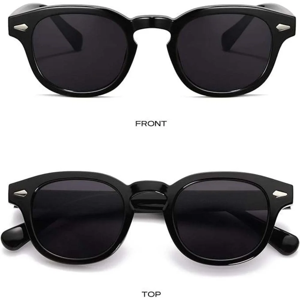Kids‎ Black Round Sunglasses UV400 Protection TR90 Frame Boys Girls Party Shades